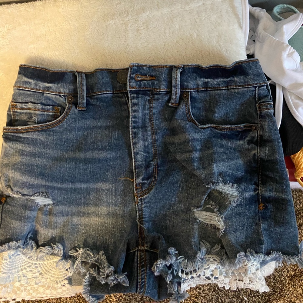 jean shorts